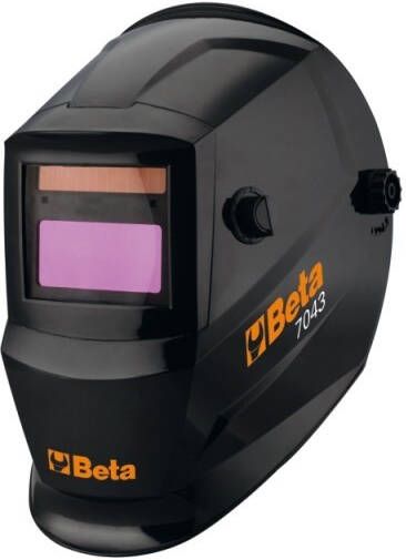 Beta 7043 Automatische LCD lashelm | voor elektrode lassen | MIG MAG | TIG en plasma | Voeding door zonnecellen 070430001