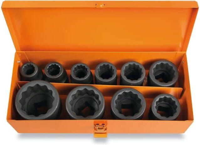 Beta 728B C10 Slagdoppen Set 3 4" | 10-delig 007280930