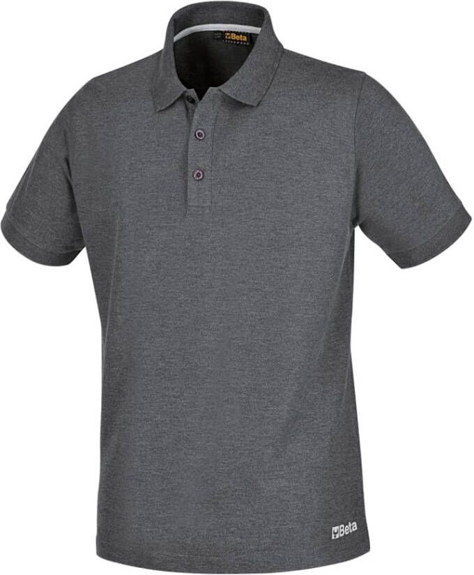 Beta 7552N XXXL Drieknoops Poloshirt | Zwart 075520506