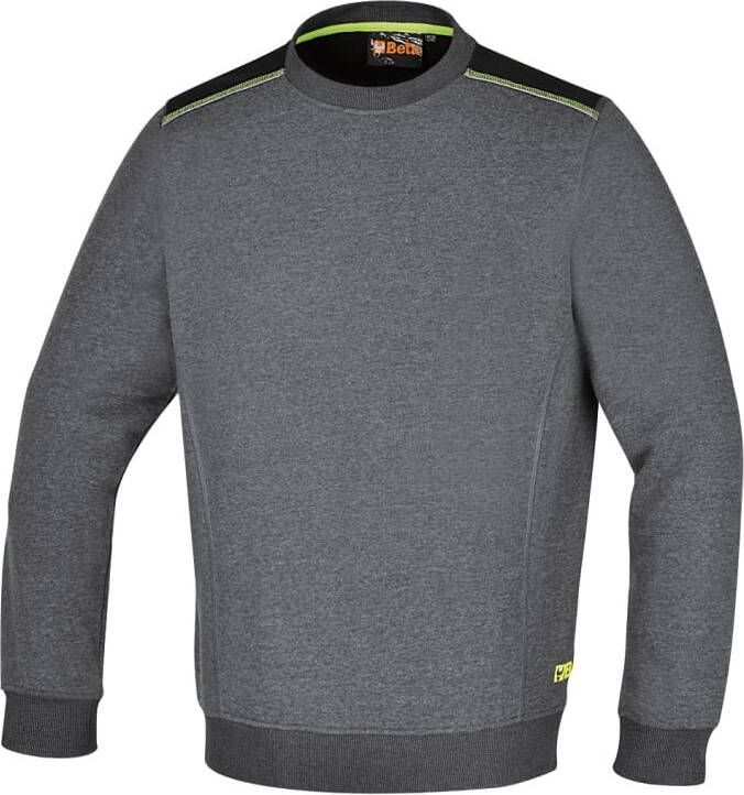 Beta 7642G XXXL Sweater Met Ronde Hals | Grijs 076420006