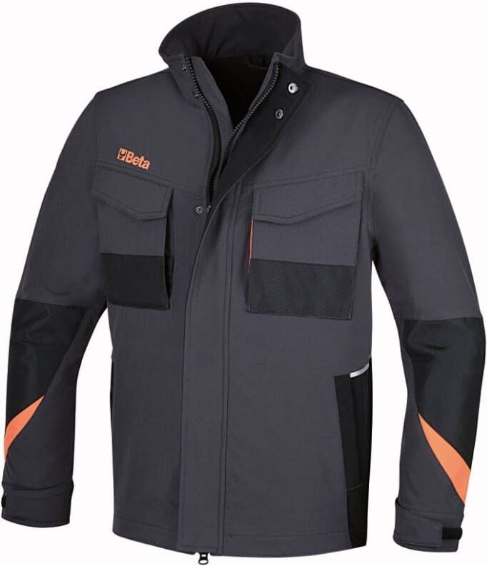 Beta 7653G XXXL Nylon Jack Grijs 076530006