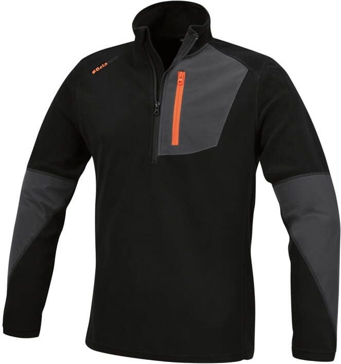 Beta 7654N XXXL Microfleece Trui | Zwart 076540006