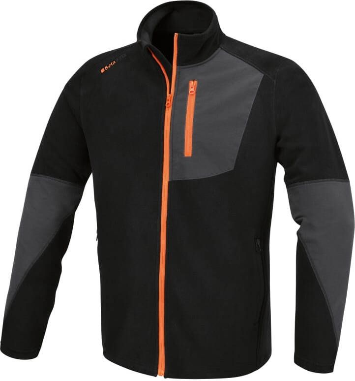 Beta 7657N XXXL Microfleece Trui | Zwart 076570006