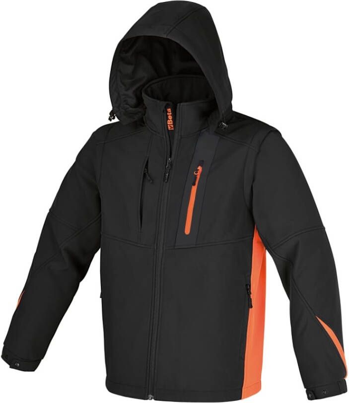 Beta 7659N XXXL Softshell Jas | Zwart 076590006