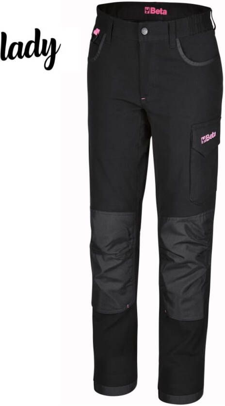 Beta 7818Ln XXXL Werkbroeken Vrouwen | Zwart 078180206
