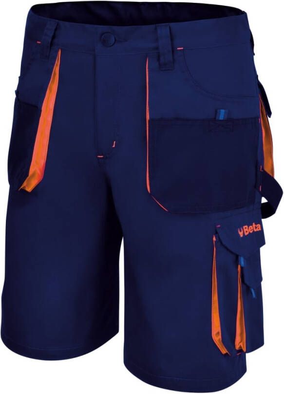 Beta 7861B XXXXL Werk Bermuda | Blauw 078610707