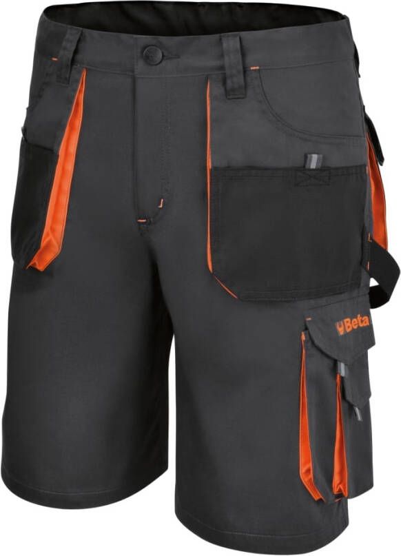 Beta 7861G XXXXL Werk Bermuda | Grijs 078610807