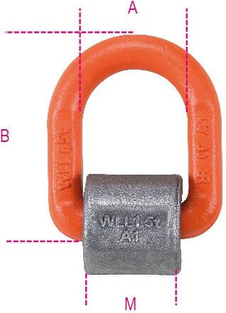 Beta 8068S 1 5-Aangelaste Beugels Voor Hijsen 080680115