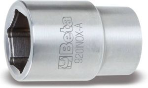 Beta 920INOX-A 18 Zeskant dopsleutels | 1 2" aandrijfvierkant | vervaardigd uit roestvast staal 009203018