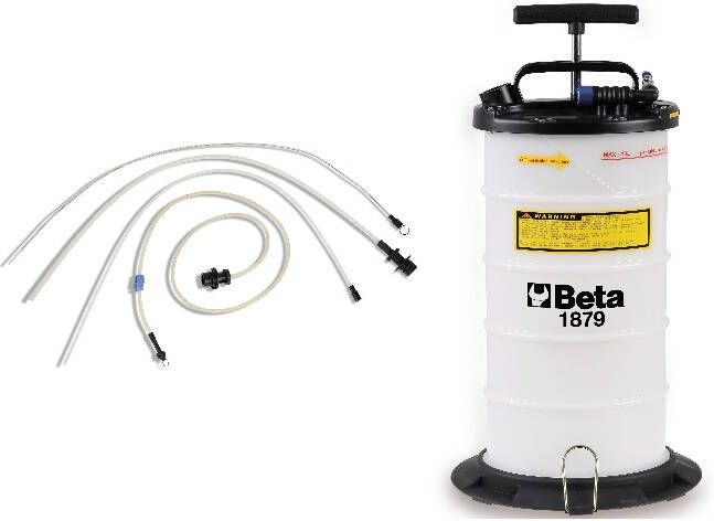 Beta 9.5 l hand lucht bediende vloeistof afzuigapparaat 1879 018790001