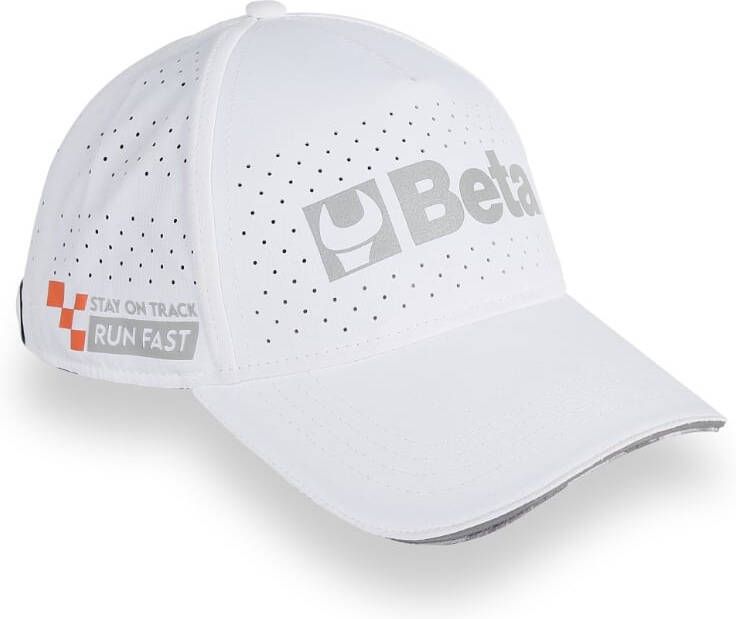 Beta 9525Wb Baseballpet | Gebogen Klep | Wit 095251032