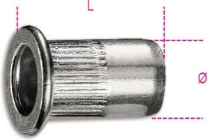 Beta Aluminium nagels met draad voor artikelen 1742-1742A-1946KF 1742R-AL M4 017420024