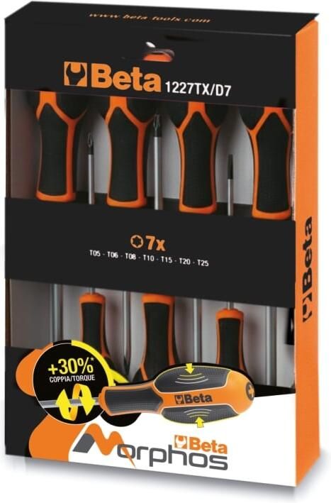 Beta 1227TX D7 Set 7 Schroevendraaiers 012270207
