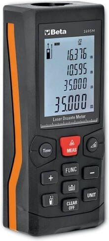 Beta 1693M 80 Laser afstandsmeter | multifunctioneel | 80 m 016930080