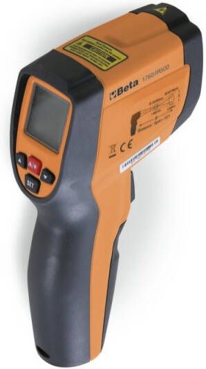 Beta 1760 IR500 | Thermometer |Digitaal | Infrarood |Dubbel laser | -50 tot 500 Gr