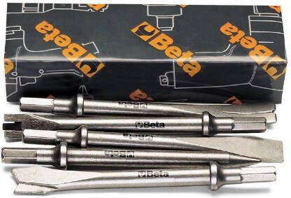 Beta 1940 S 5-set 5 chisels for air hammers 1940 S5 019400030