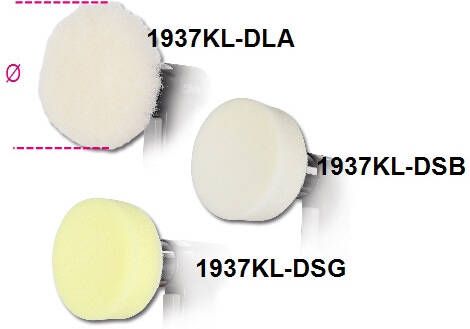 Beta 3-1 2" White comp. pad 1937KL-DSB 019370165