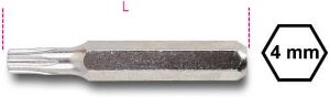 Beta 4-mm bits voor schroeven met Tamper Resistant Torx profiel 1256RTX 7