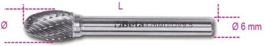 Beta 426MD OV16 Hardmetalen frezen 004260551
