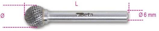 Beta 426MD S6 Hardmetalen frezen 004260538