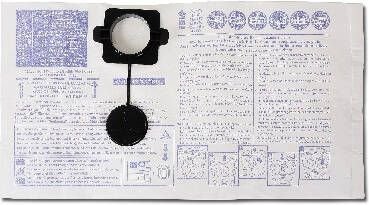 Beta 5 horizontale papieren stofzakken voor artikel 1870 20 5S