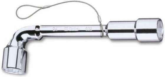 Beta 932HS 9X9 Gebogen pijpsleutels | twaalfkant en zeskant hoogglanzend verchroomd H-SAFE 009324009