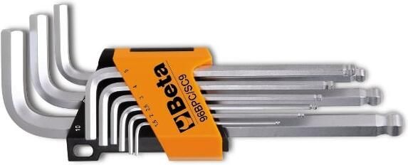 Beta 96BPC SC99-delig set haakse stifsleutels met kogelkop 000960354 - Foto 1