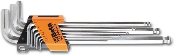 Beta 96LBP SC99-delig set haakse stiftsleutels met kogelkop extra-lang model 000961354