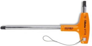 Beta 97TTX-HS 10 Haakse stiftsleutels voor Torx(R) schroeven en krachthandgreep H-SAFE 000974710