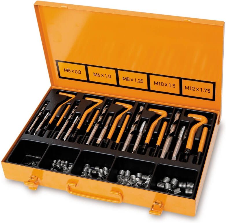 Beta Assortment for repairing damaged threads M5-M6-M8-M10-M12 437U 09 004370550