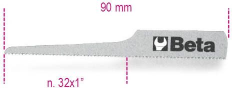 Beta Bimetal blades for air saw 1942A 1942LR 019420032