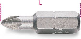 Beta Bits voor Pozidriv Supadriv kruiskopschroeven 861PZ 1