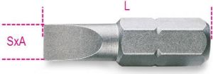 Beta Bits voor sleufschroeven 861LP 0 6X4
