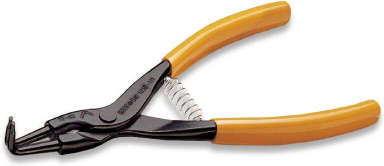 Beta Borgveertangen uitwendig 90° gebogen punten PVC handgreep 1038 220