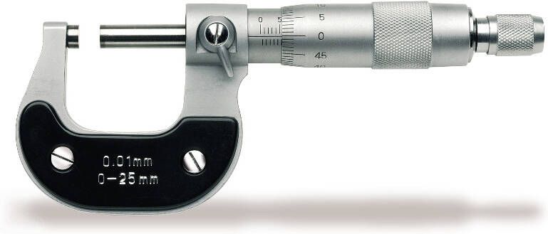 Beta Buiten micrometers uitlezing tot 0.01 mm 1658 25 016580025