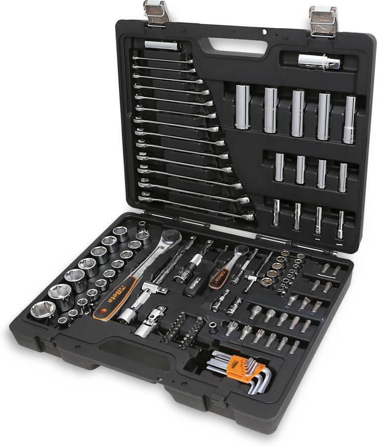 Beta BW 2046E C116 Kunststof koffer met 116-delig assortiment gereedschappen 020466316