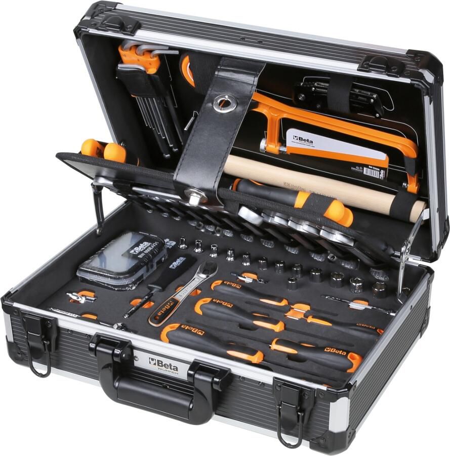 Beta BW 2054E-100 Gereedschapskoffer met 100-delig assortiment 020546011
