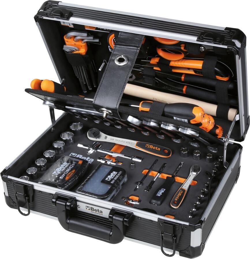 Beta BW 2054E-128 Gereedschapskoffer met 128-delig assortiment 020546012