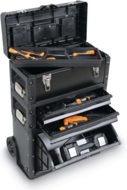 Beta BW 4300E-TROLLEY | Gereedschapstrolley gevuld met gereedschap| 251 Delig 043006301