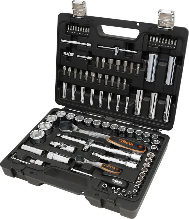 Beta BW 903E C98 Dopsleutelset 1 2" en 1 4" | 98 Delig 009036198