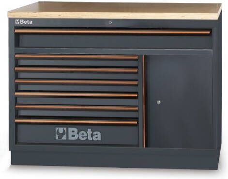 Beta C45PRO M7A W | Werkplaatsinrichting | Vaste module | 7 laden 045000171