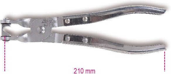 Beta Clic klembandtang met draaibare bekken 1472FC 014720090