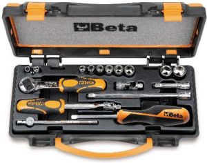 Beta Doppendoos met 10 dopsleutels en 7 toebehoren 900AS C10