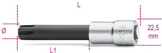 Beta Dopsleutel met speciaal profiel 920ES-XL 10