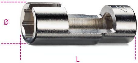 Beta Dopsleutels voor lambda sondes 1 2” aansluiting 960SL110