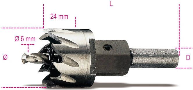 Beta Gatfrezen HSS volledig geslepen 451 29