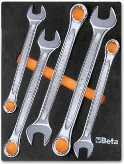 Beta M06 Zachte foam inlegbak met ringsteeksleutels 024500006