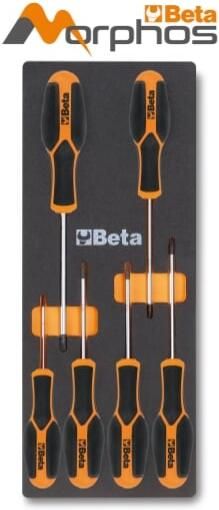 Beta M204MH Zachte Inlegbak + 6 Gereedschap 024500242