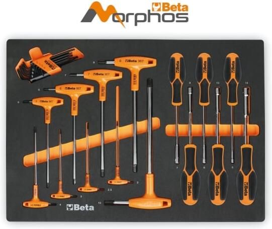 Beta MM60MH Zachte Inlegbak + 23 Gereedschap 024580072