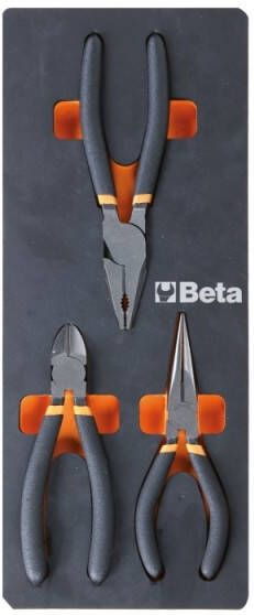 Beta MV133 Soepele voorgevormde kunststof inzetbakken M133 leeg 024510133